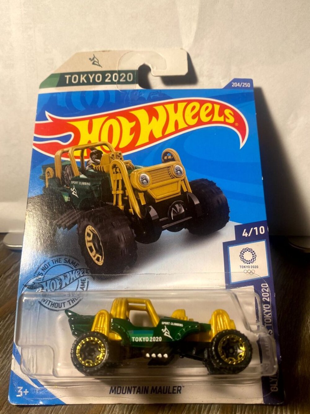 Hot Wheels Mountain Mauler Tokyo 2020 Sport Climbing Edition Die-Cast Car 4/10